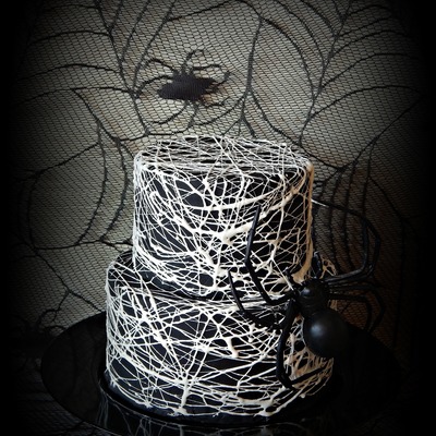 Spider Web Cake