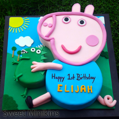 George Peppa Pig Cake