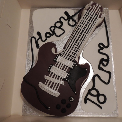 Guitar Cake