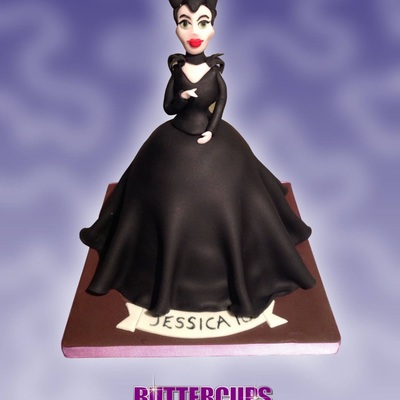 Maleficent Cake