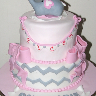 Elephant Birthday Cake