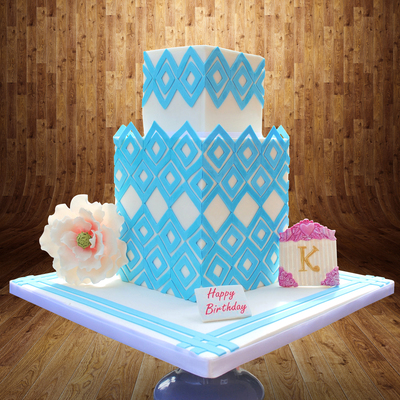 Birthday Cake By Elaine Rhule