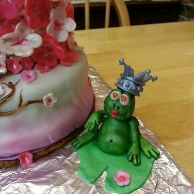 Prince Frog For A Princess Cake