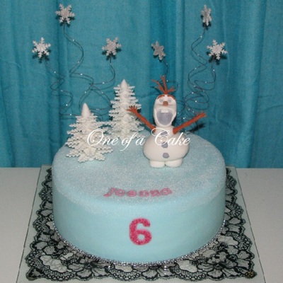 My First Cake On Cakecentral: Meet Olaf!