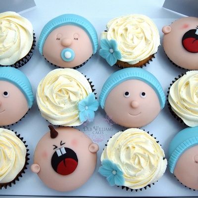 New Baby Cupcakes