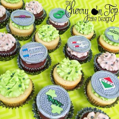 Teenage Mutant Ninja Turtles Cupcakes
