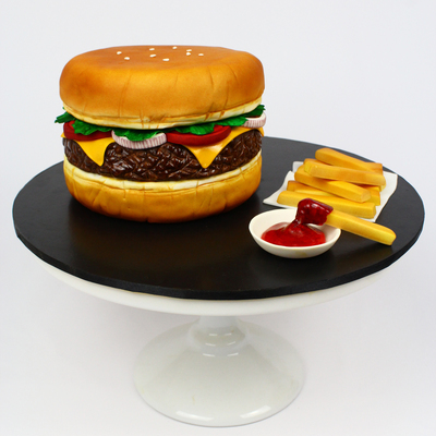 Hamburger Cake Decorating Photos