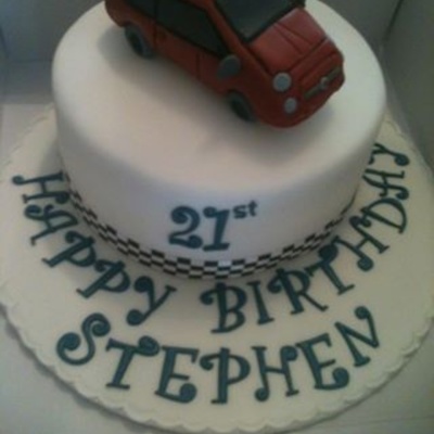 Model Car Cake