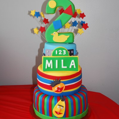 Bert And Ernie Sesame Street 2Nd Birthday