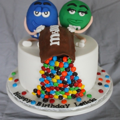 M&m Birthday Cake