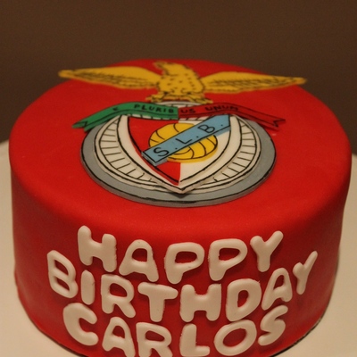 Slb Benfica Birthday Cake