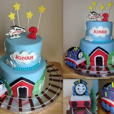 Thomas The Train Cake For A Little Boy