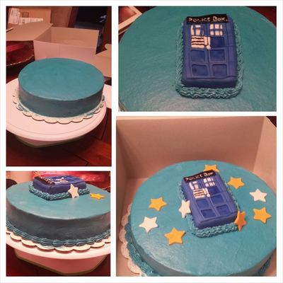 Dr. Who Groom's Cake