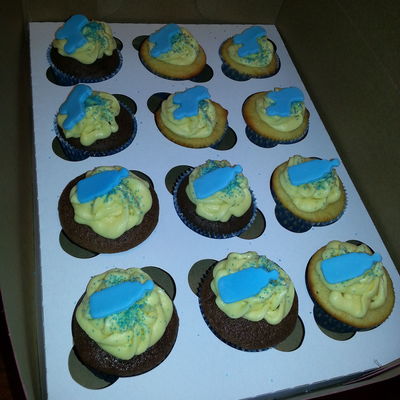 Baby Shower Cupcakes