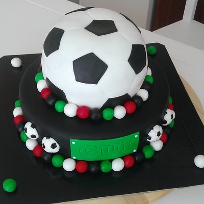 football cake photos