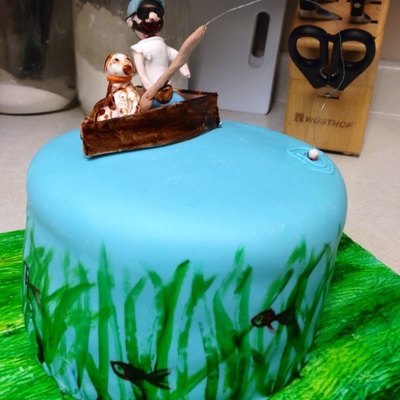 Fishing Cake Decorating Photos