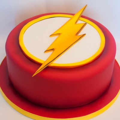 Flash Birthday Cake