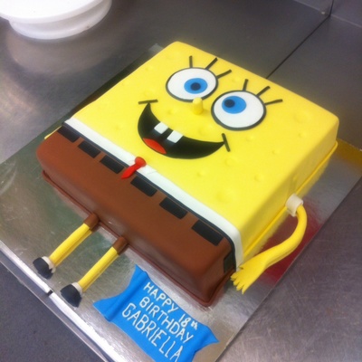Spongebob Square Pants Birthday Cake