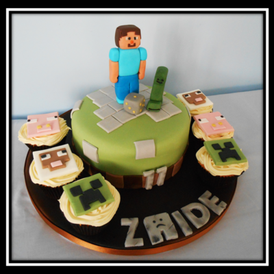 Minecraft Cake