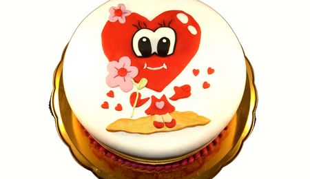 All You Need Is Love Wedding Cake - CakeCentral.com