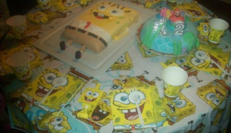 spongebob cake decorating photos