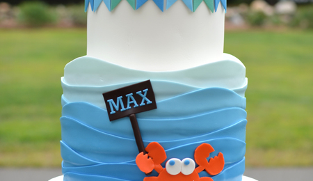 waves cake decorating photos