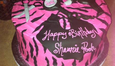 Pink Zebra Cake Photos