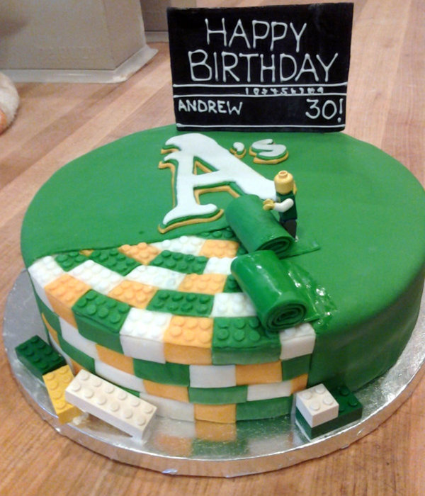 Took A Cake Break For A Few Months But Was Asked To Do This As A Surprise For A Good Friend And Couldnt Refuse Wanted To Do A Lego Cake Eve...