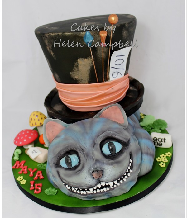 Alice In Wonderland Cake