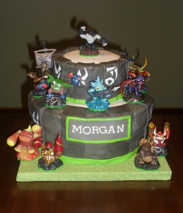 Skylander Cake Decorating Photos
