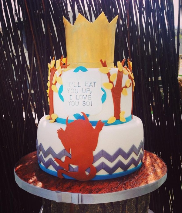 Where The Wild Things Are Baby Shower Cake
