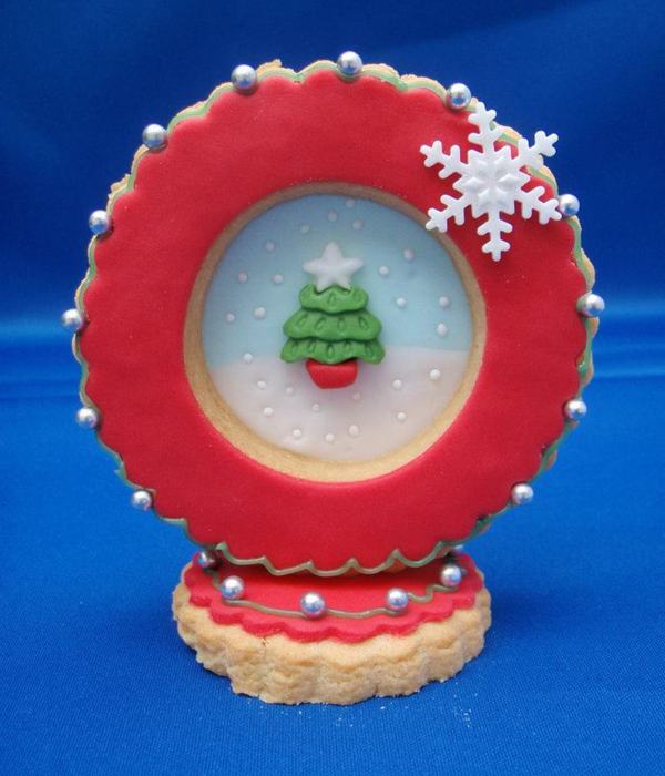 Snow Globe Cookie