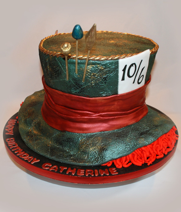Mad Hatter Cake From Alice In Wonderland