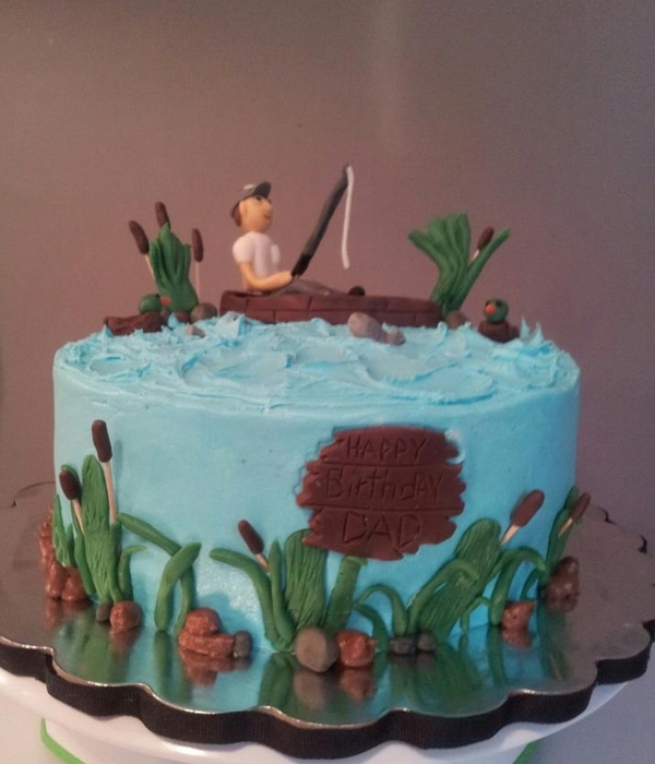 Dad Cake Decorating Photos