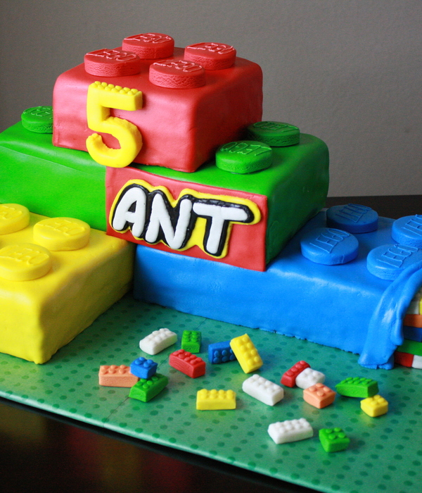 Lego Birthday Cake