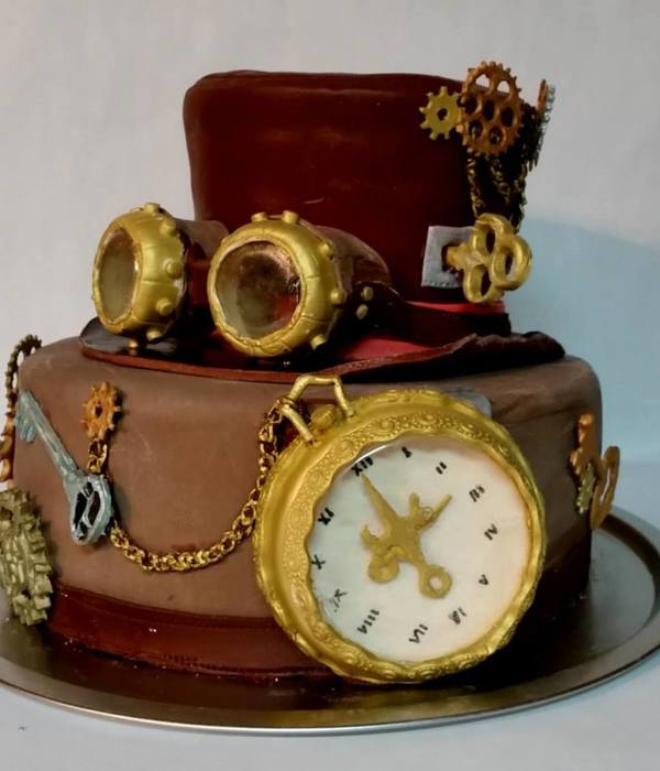 Clock Cake Decorating Photos