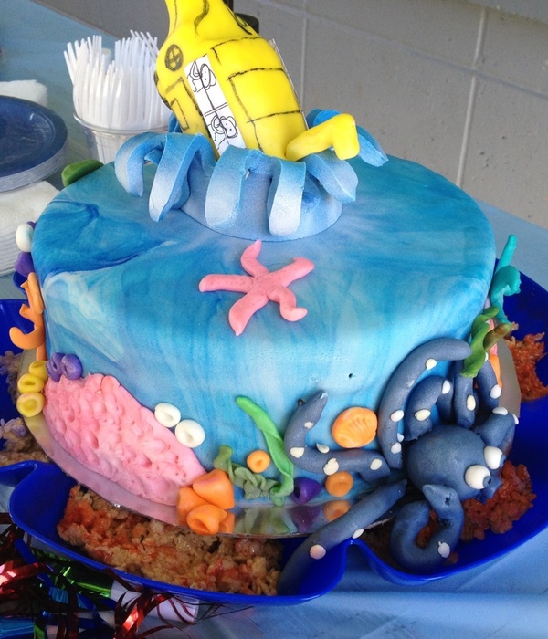 Coral Reef Cake Decorating Photos