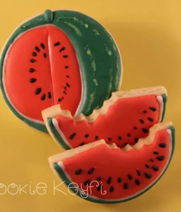 Watermelon Cookies