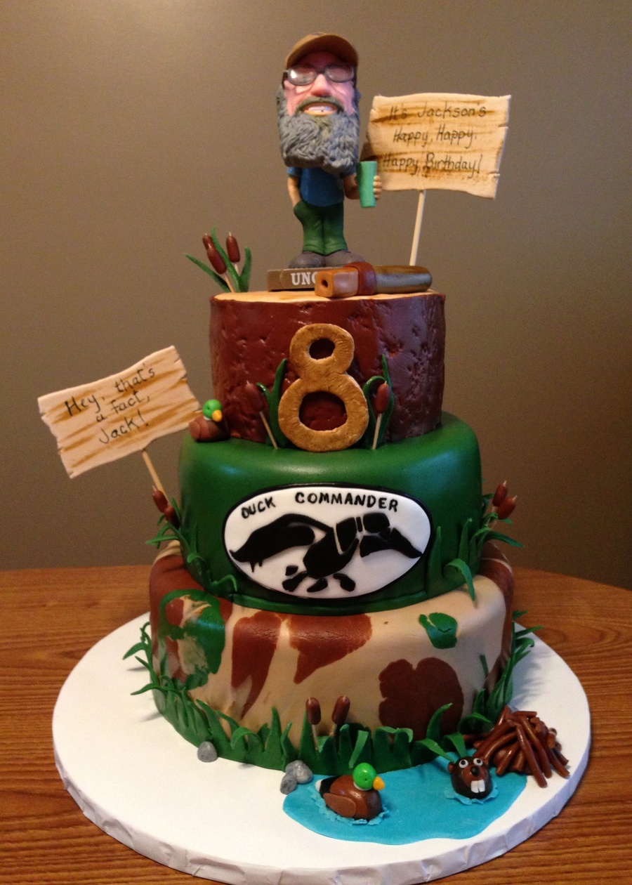 Duck Dynasty Cake Topper Duck Dynasty Cake Topper