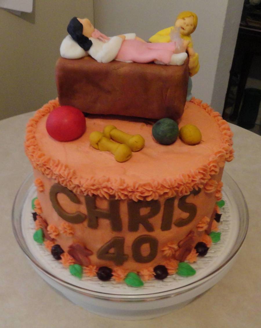 My Physical Therapist's Birthday Cake