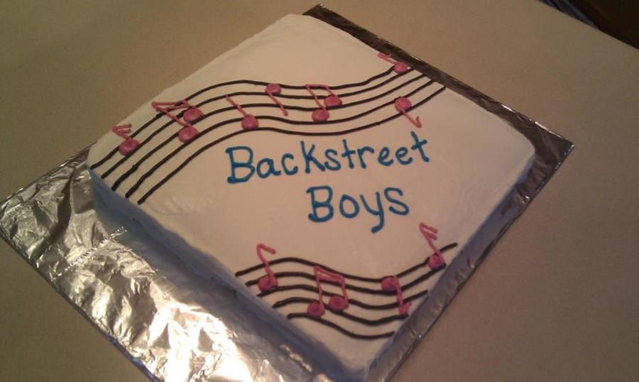 Backstreet Boys Cake