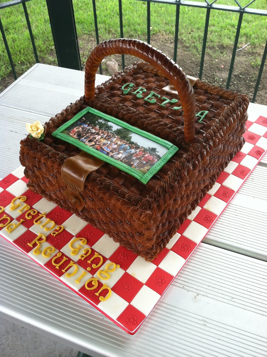 Picnic Basket Cake