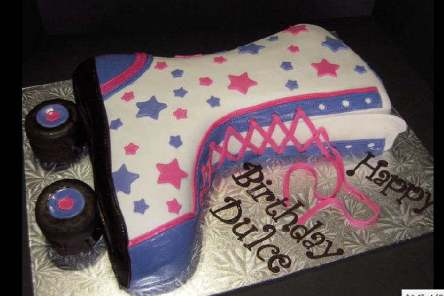 Roller Skate Cake