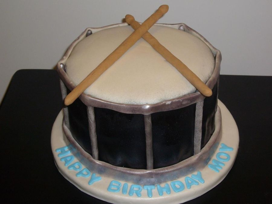DrumShaped Cake