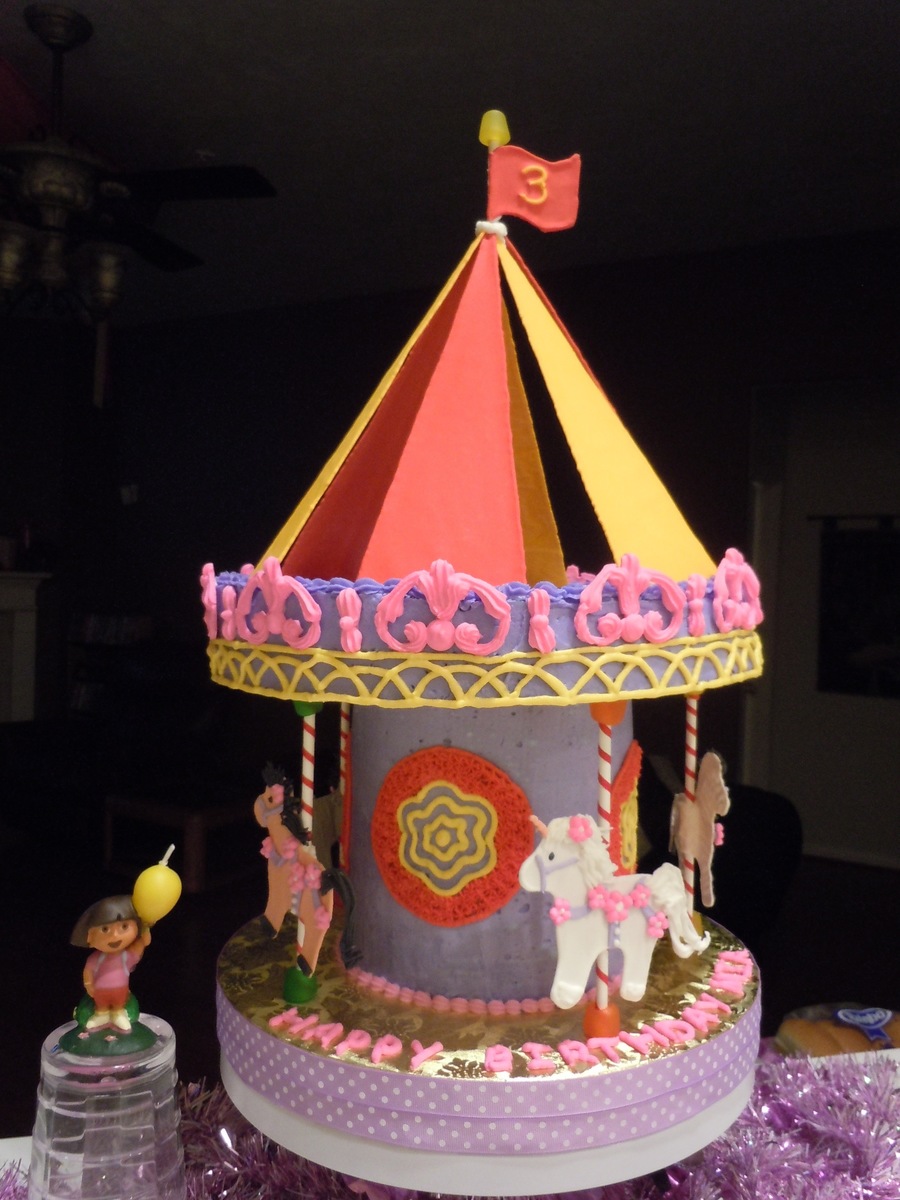 Carousel Cake