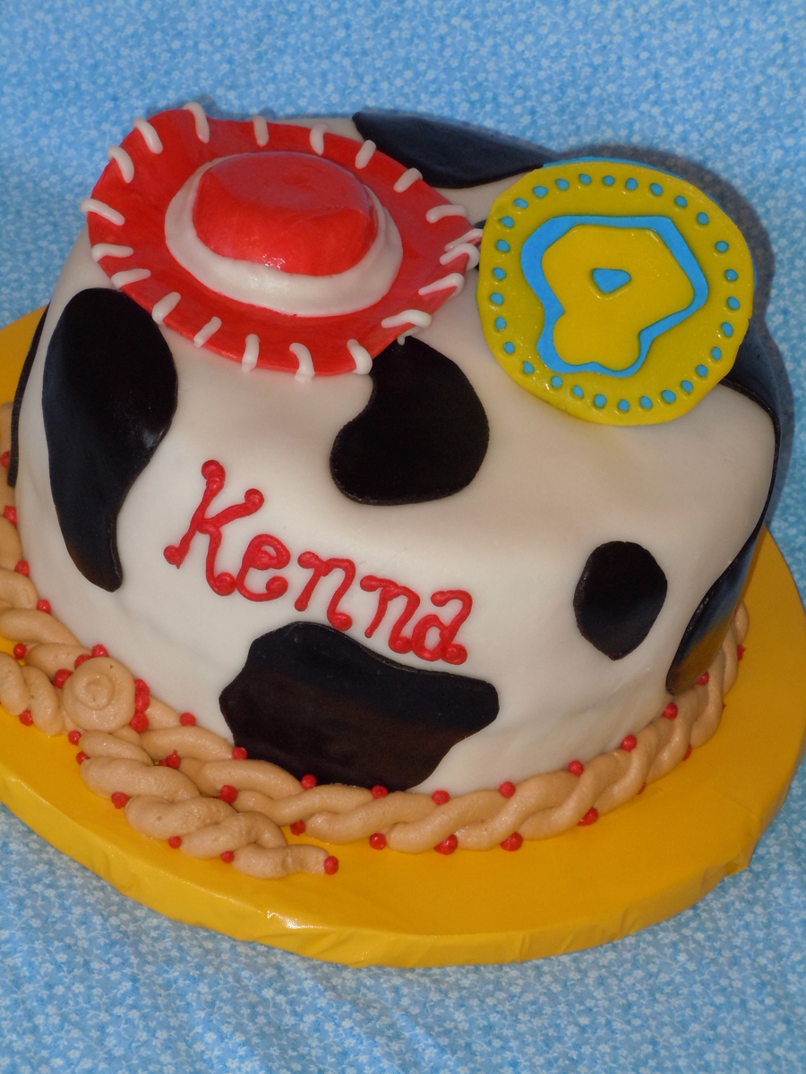 Jessie From Toy Story Themed Cake Cakecentral Com