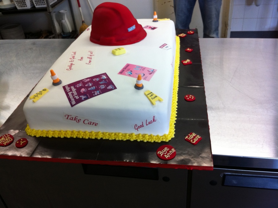 Hard Hat Cake