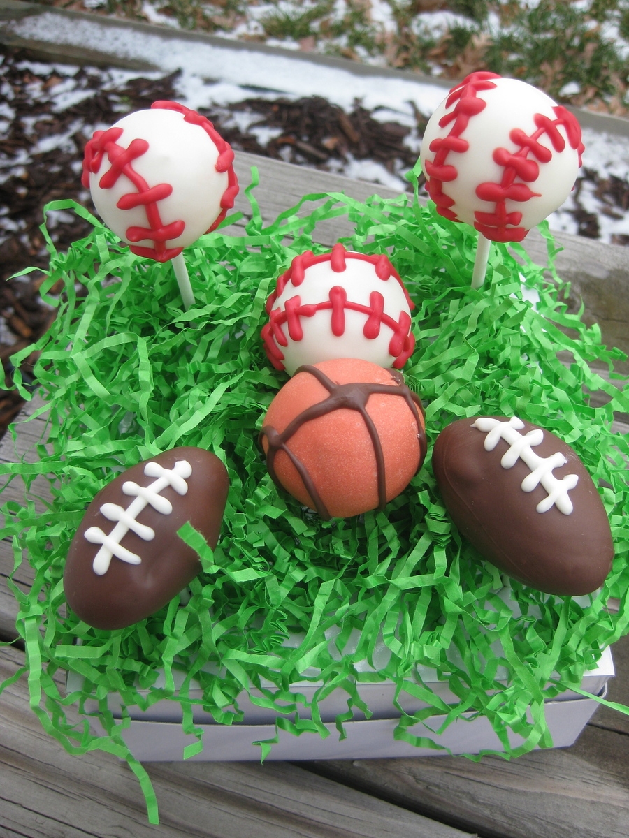 Sports Cake Pops