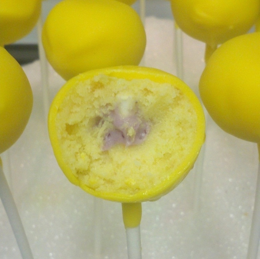 Lemon Cake Pop