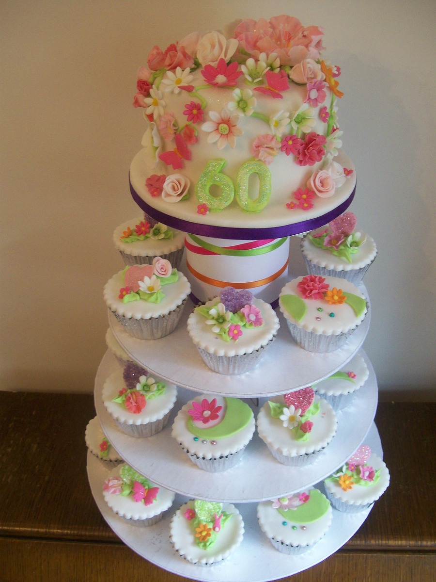 Floral Birthday Cake